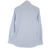 Suitsupply Mens Shirt Blue Check Cotton Button Up Slim Fit Casual Size 39, detail view 1, image 3 of 7