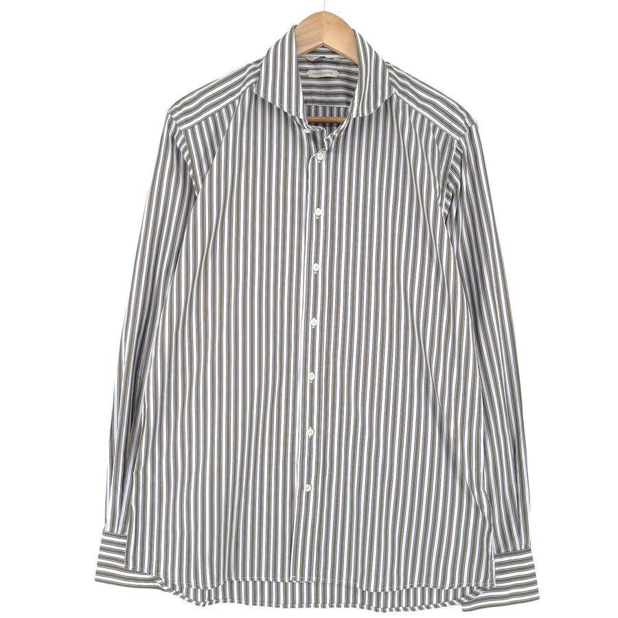 Suitsupply Herren-Businesshemd gestreift Baumwolle Business Größe 16 41