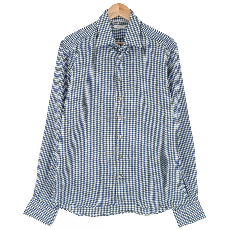 Suitsupply chemise habillée homme à carreaux lin business Button Down taille 16 41