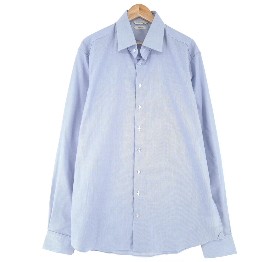 Suitsupply chemise habillée homme bleu rayé coton business taille 17.75 45