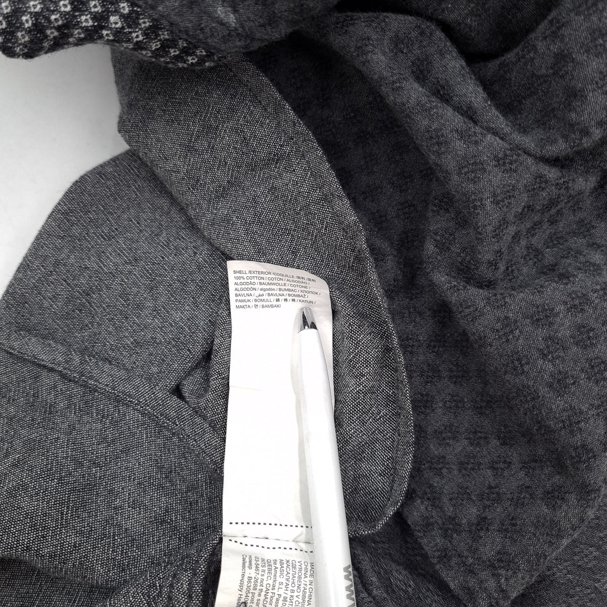 Desigual Vintage Mens Shirt Grey Geo Cotton Button Up Casual Everyday Size S, detail view 4, image 6 of 8