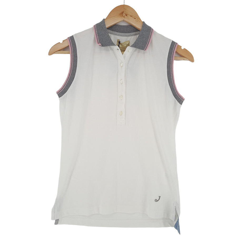 Jacob Cohen polo coton décontracté Collar sport Golf Tennis Femme taille S