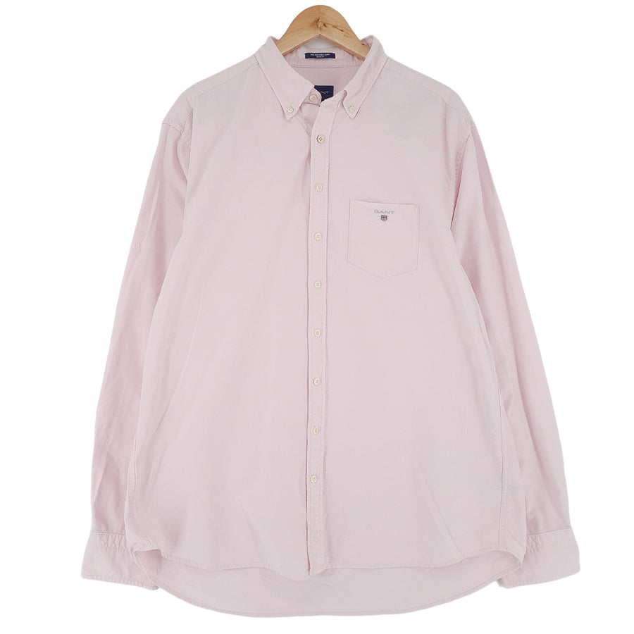 Gant Vintage chemise habillée homme Pink coton business Button Down Office taille 18 45