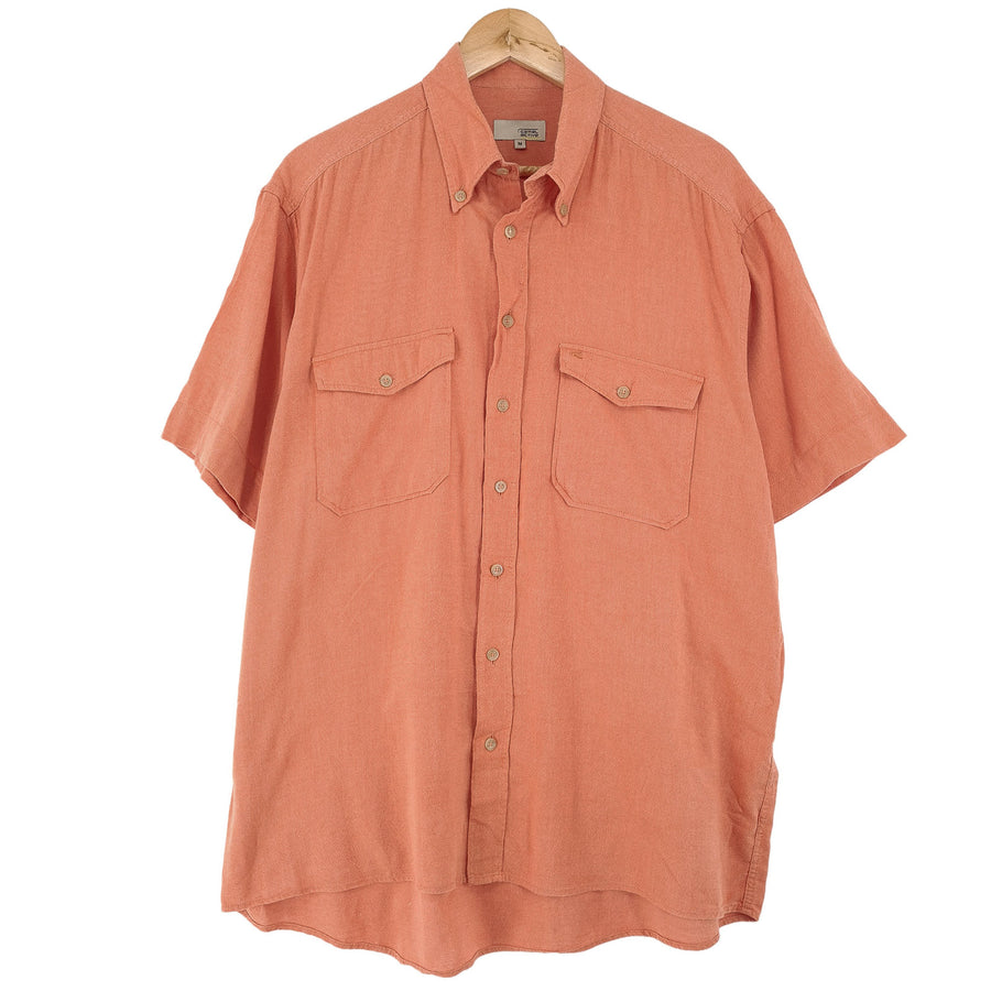 Camel Active Vintage chemise homme Orange boutonné décontracté quotidien classique taille M