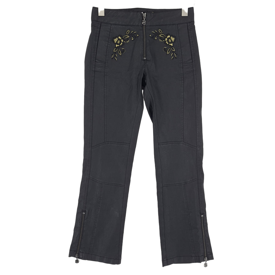 Vintage Desigual Femme pantalon slim stretch taille 36 W28 L27