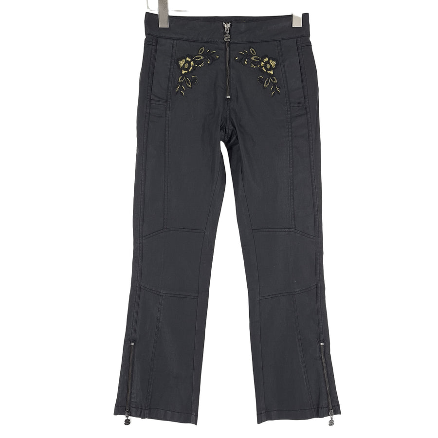 Vintage Desigual Femme pantalon slim stretch taille 36 W28 L27