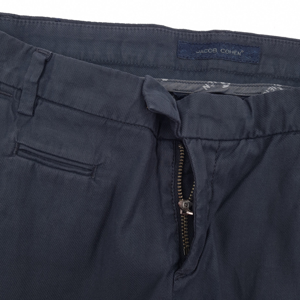 Jacob Cohen Women Chino Pants Trousers Linen Stretch Size W26 L30, detail view 6, image 8 of 12