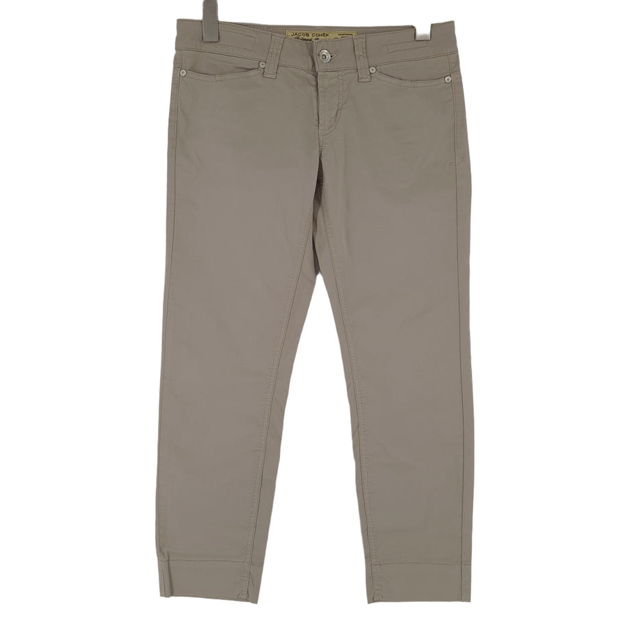 Jacob Cohen Femme Cropped pantalon slim stretch taille W28 L26