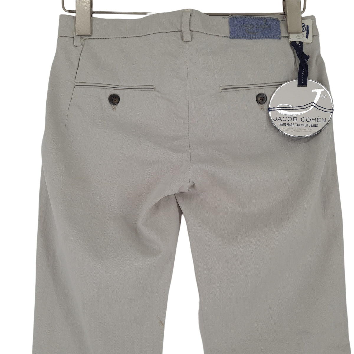 Jacob Cohen Women Chino Pants Trousers Slim Stretch Size W26 L28, detail view 1, image 3 of 14
