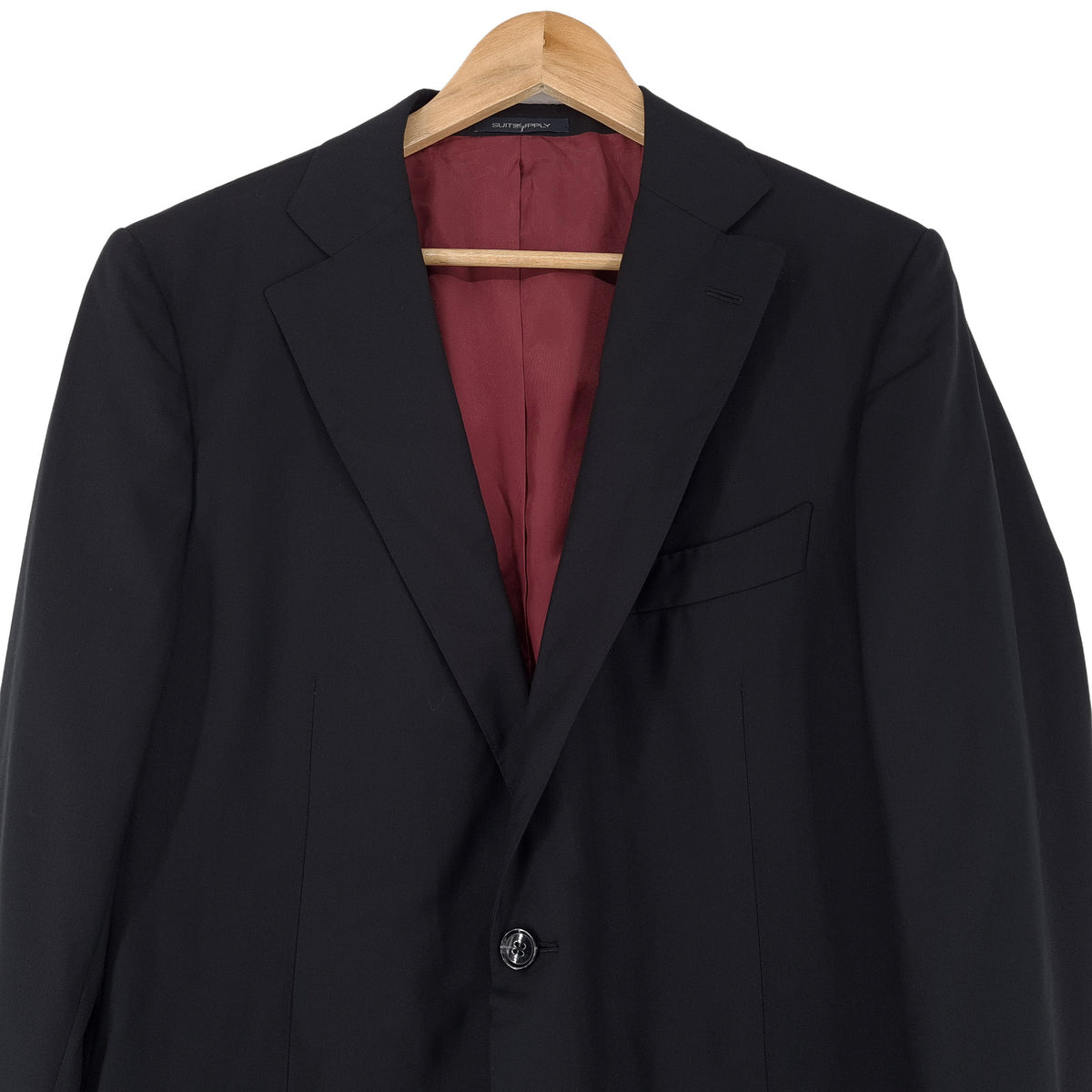 Suitsupply Mens Blazer Wool Sport Coat Jacket Formal Size EU 54 UK/US 44S, back view, image 2 of 9