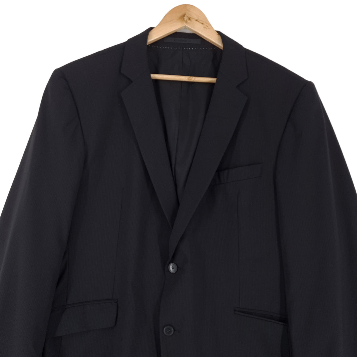 Strellson Mens Blazer Striped Virgin Wool Sport Coat Size EU 54 UK/US 44R, back view, image 2 of 8