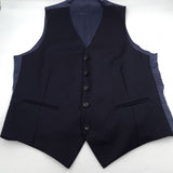 Suitsupply Mens Formal Vest Blue Wool Button Up Size UK/US 42 EU 52, detail view 4, image 6 of 6