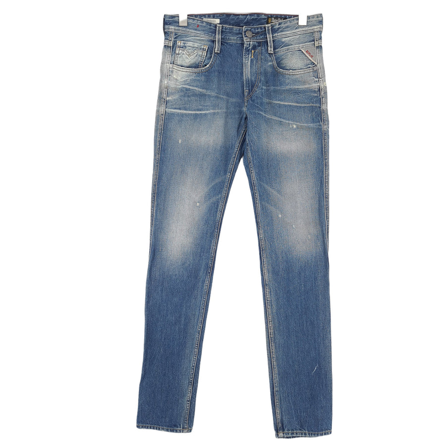 Vintage Replay Jeans Anbass Men Slim Straight Size W30 L34