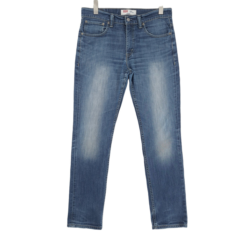 Vintage Levi's Jeans 511 Herren Stretch Slim Straight Größe W32 L32