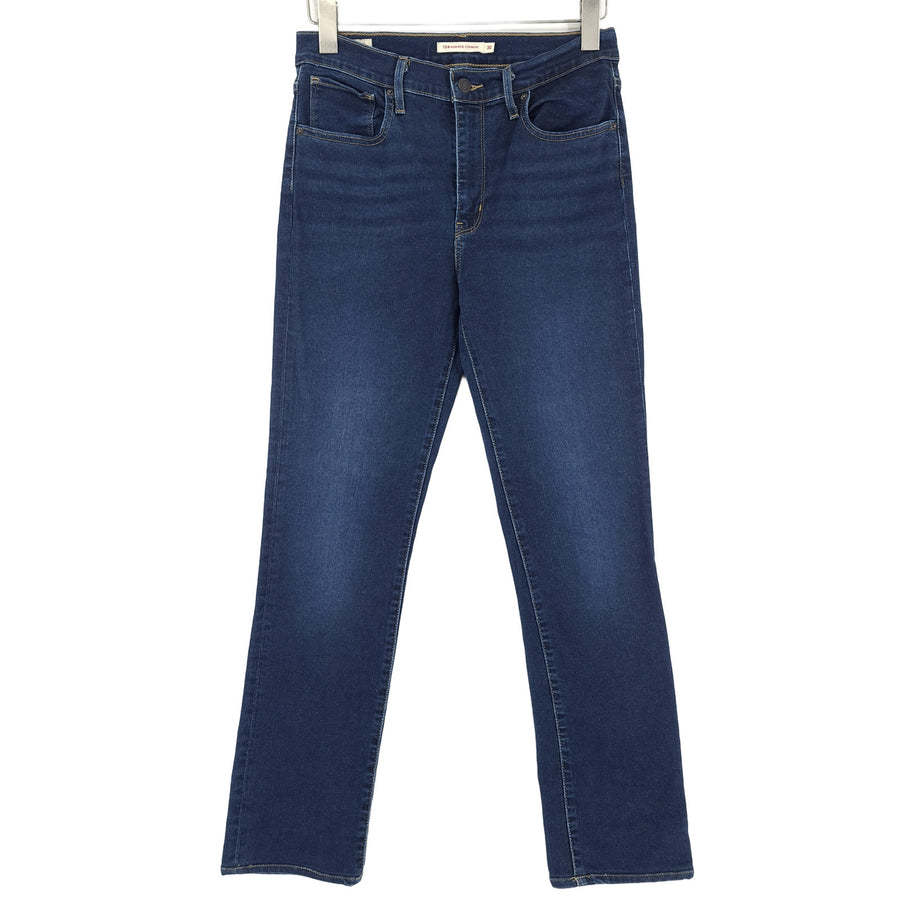 Vintage Levi's jeansy 724 High Rise proste Damskie elastyczne slim rozmiar W30 L30