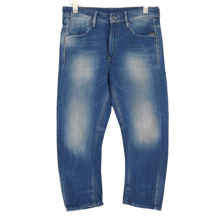 Vintage G-Star jean A Crotch 3D ample fuselé Femme ample taille W28 L32