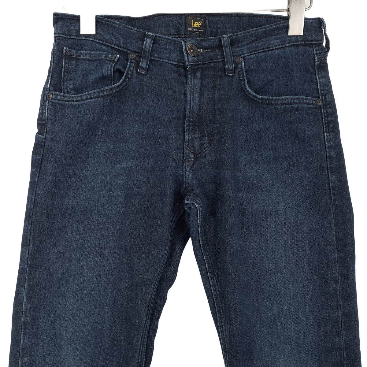Vintage Lee Jeans Luke Men Stretch Slim Skinny Size W29 L32, back view, image 2 of 8