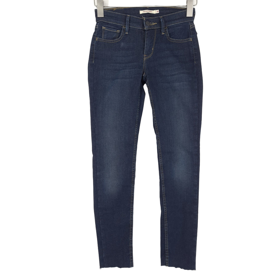 Vintage Levi's jean 710 Super skinny Femme stretch slim taille W24 L28