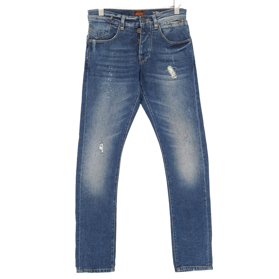Vintage Superdry jeansy slim zwężany Męskie rozmiar W30 L32