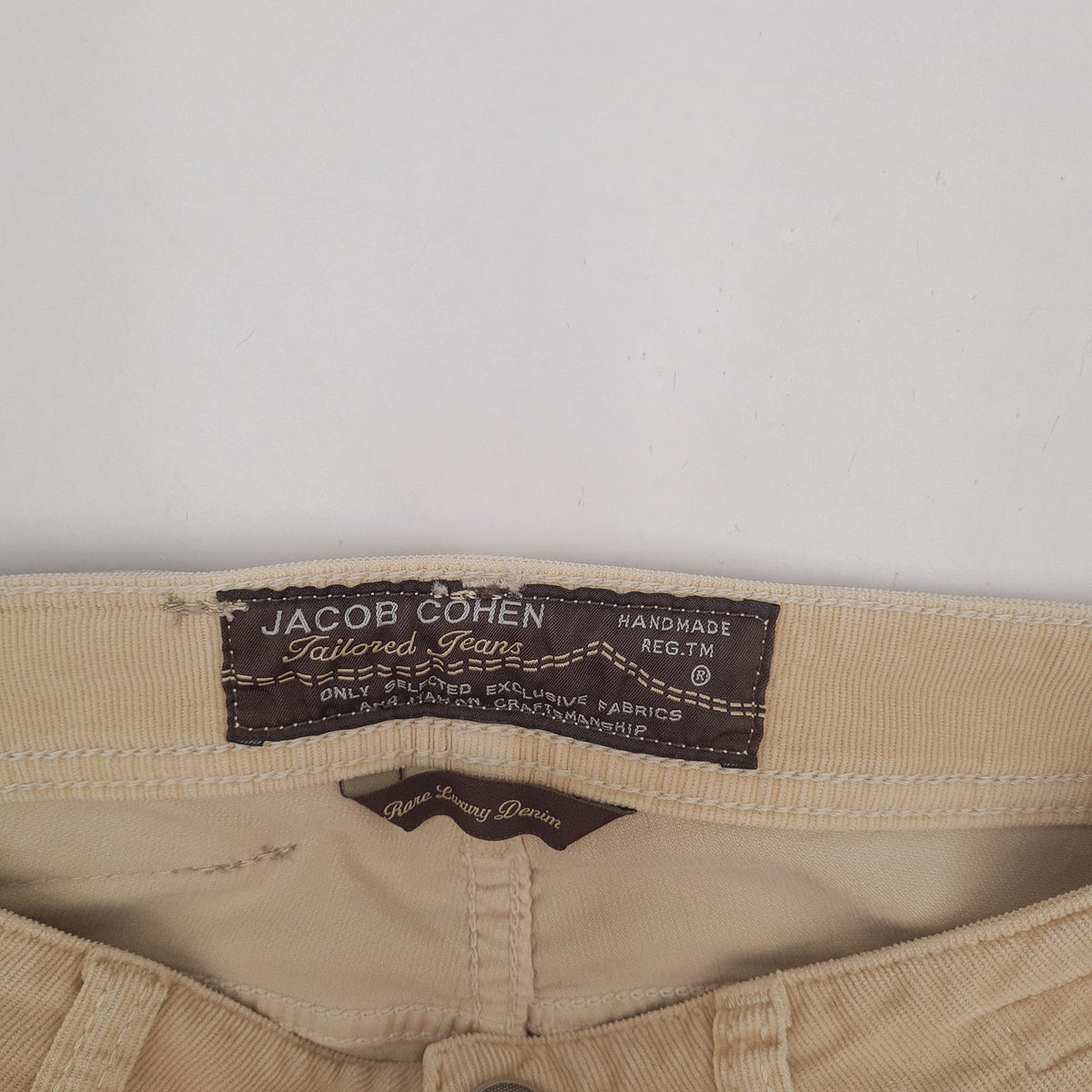 Jacob Cohen Jeans Pw622 Corduroy Men Stretch Regular Straight Size W28 L34, detail view 6, image 8 of 14