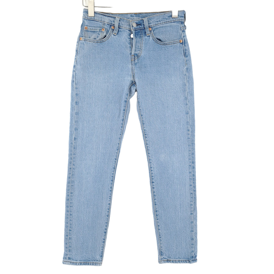 Vintage Levi's jeansy 501T Damskie elastyczne regularny zwężany rozmiar W24 L28
