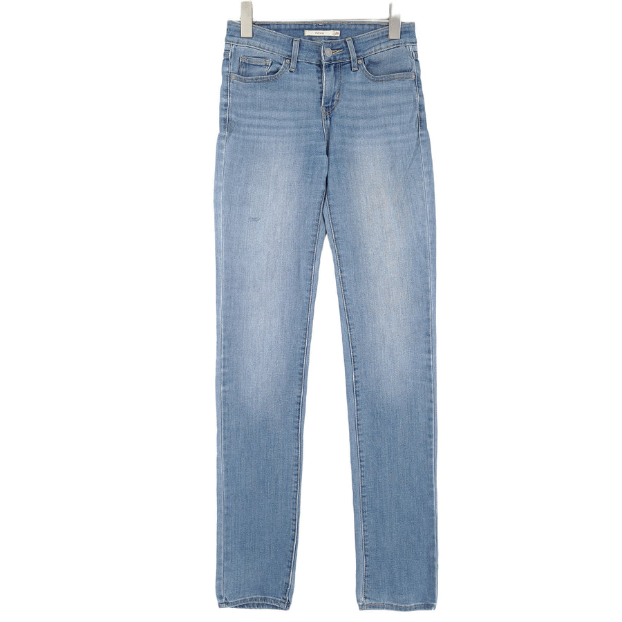 Vintage Levi's jean 712 slim Femme droit taille W26 L34