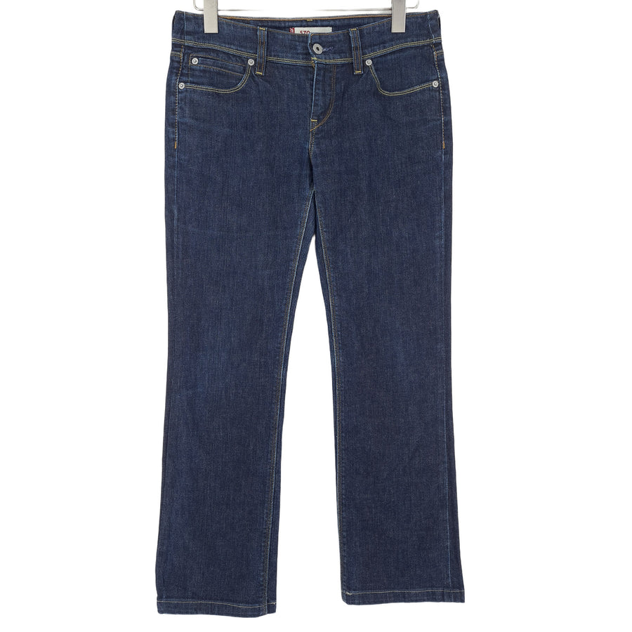 Vintage Levi's jean 570 droit Femme stretch classique taille W31 L30