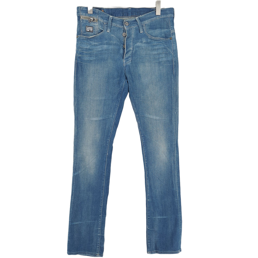 Vintage G-Star jean Fince slim Homme stretch droit taille W34 L34