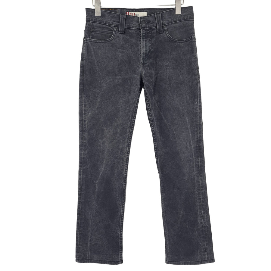 Vintage Levi's Jeans 511 Slim Fit Herren Stretch Straight Leg Größe W32 L32