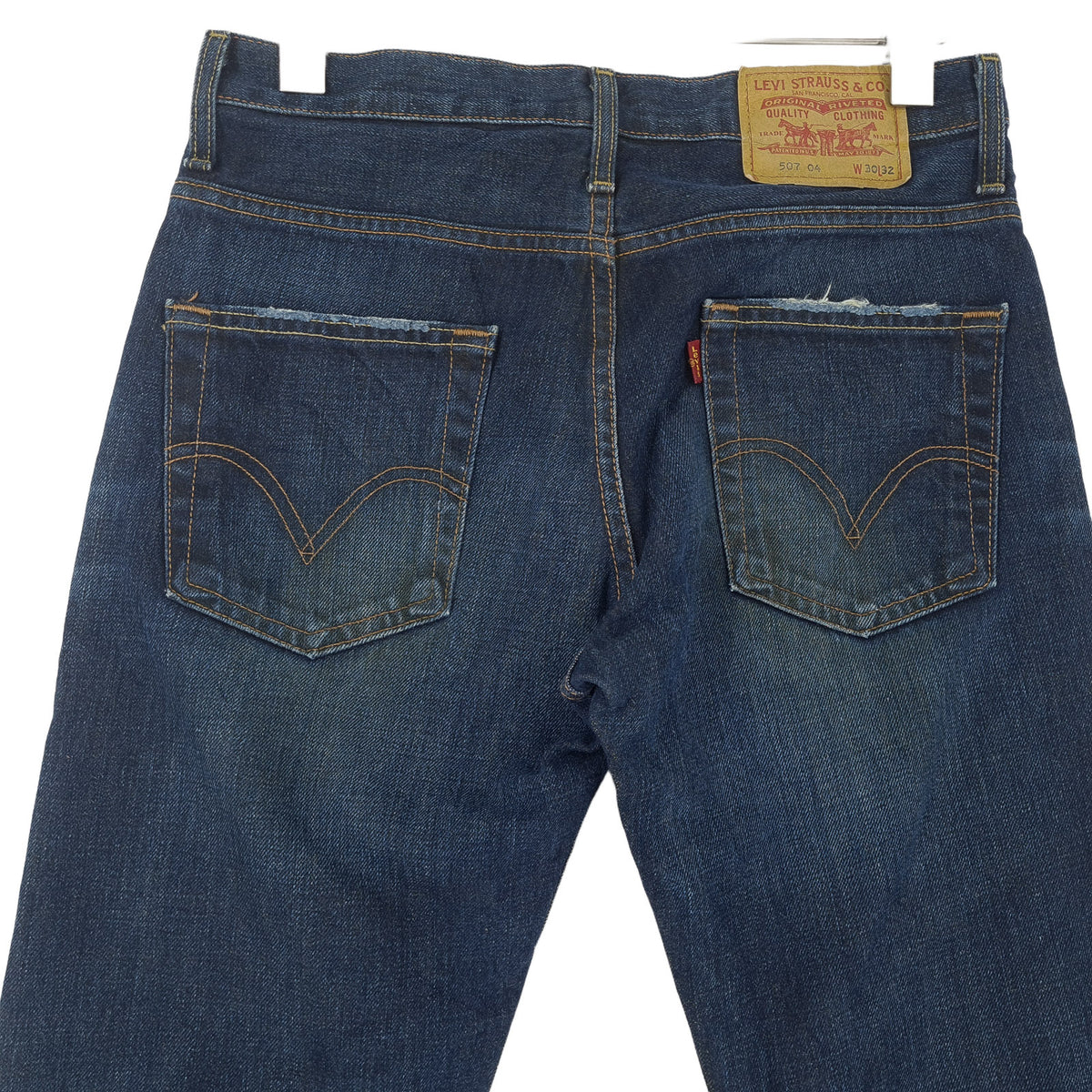Vintage Levi's Jeans 507 Men Slim Bootcut Size W30 L30, detail view 1, image 3 of 8