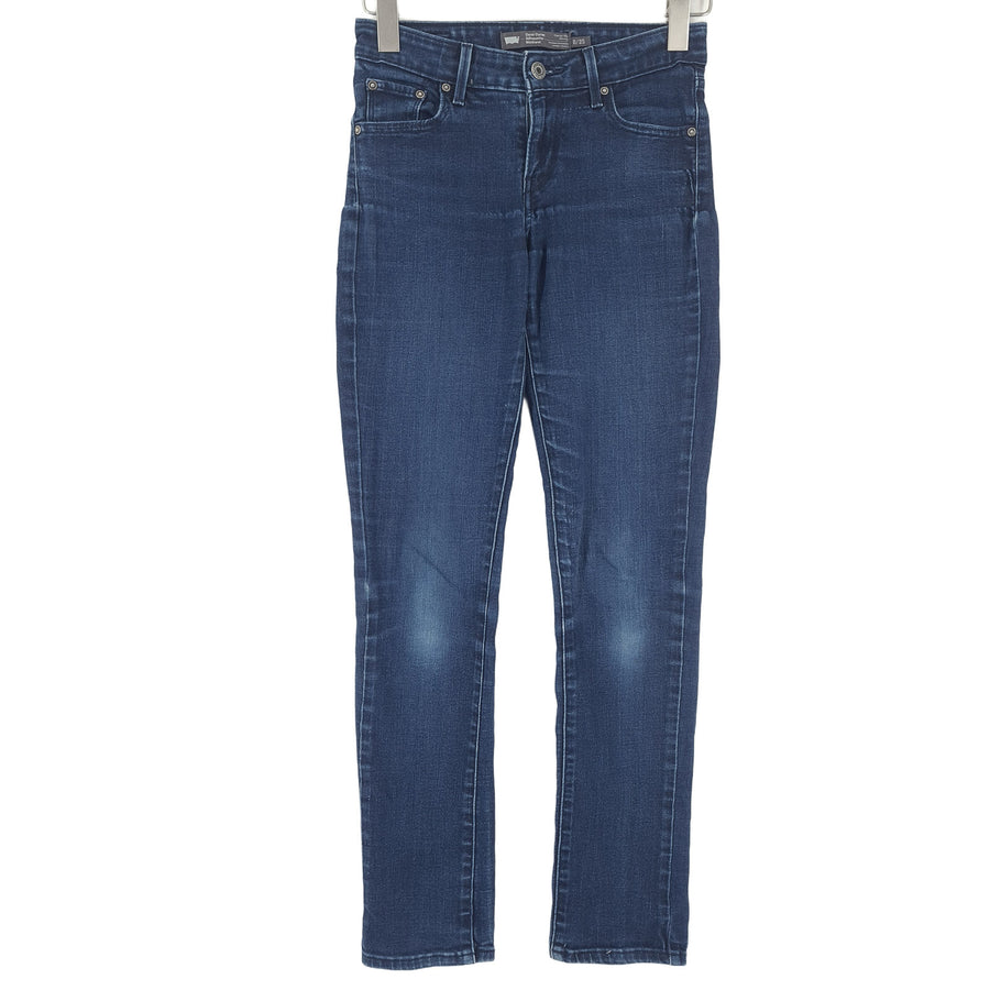 Vintage Levi's jean Demi Curve classique Rise slim Leg Femme taille W25 L30