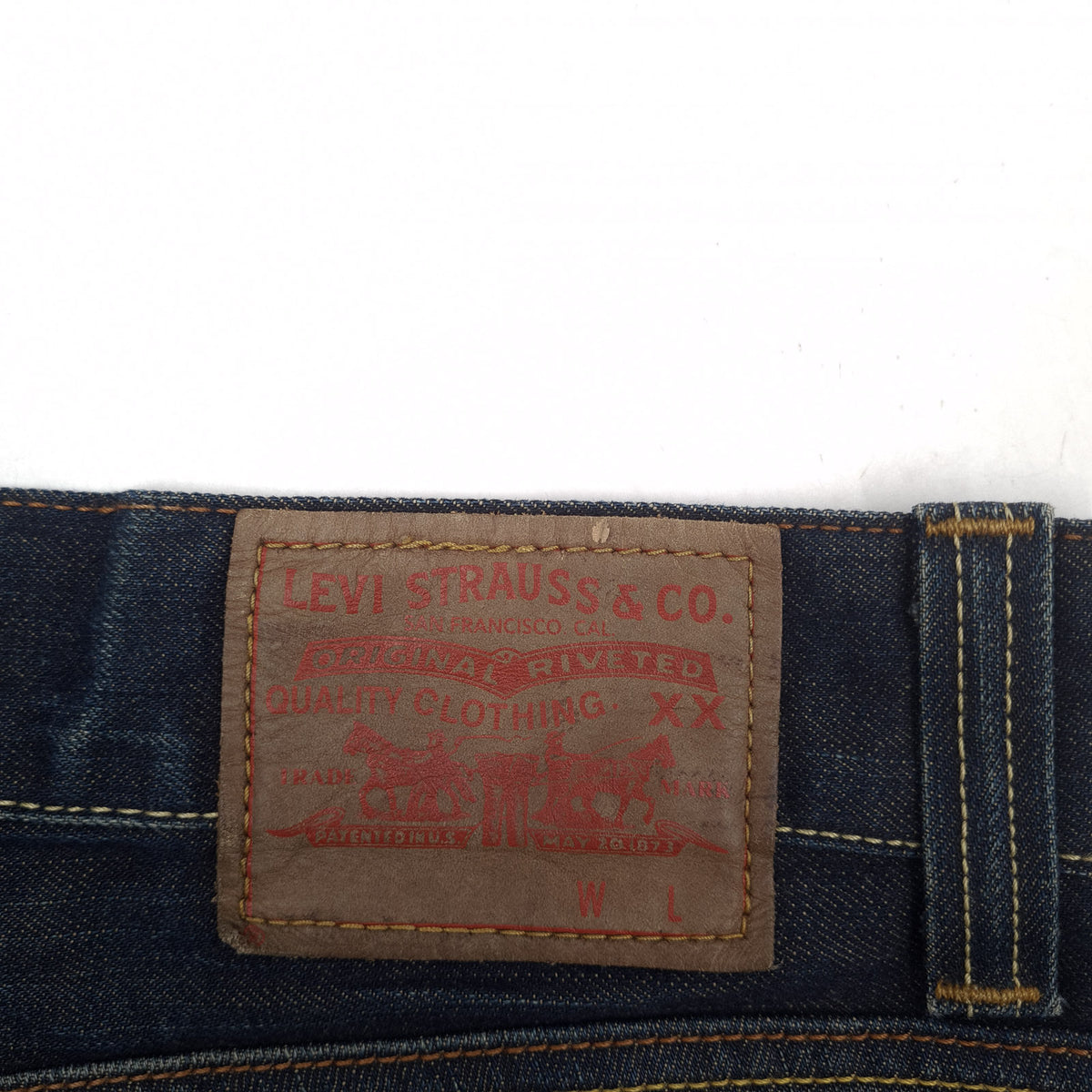 Vintage Levi's Jeans 506 Standard Men Regular Straight Size W31 L32, detail view 3, image 5 of 8
