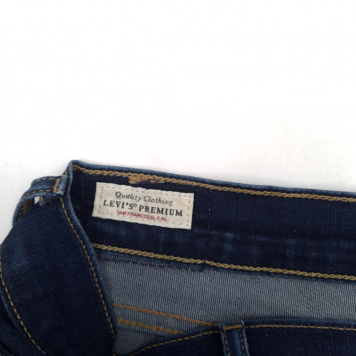 Levi's Jeans 724 High Rise Straight Women Stretch Slim Size W32 L32, detail view 3, image 5 of 10