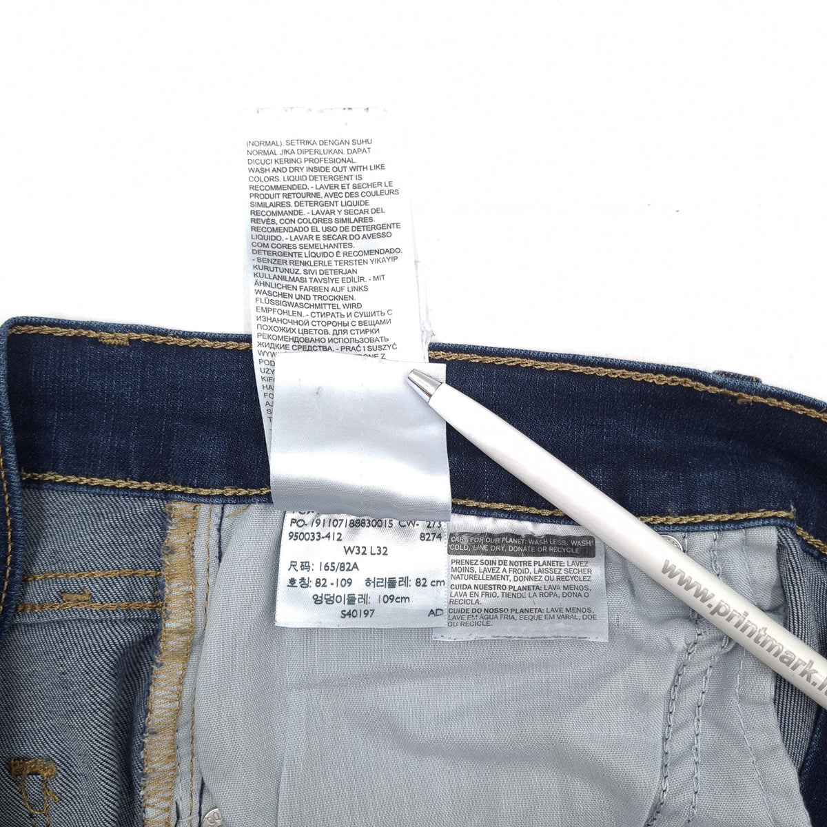 Levi's Jeans 724 High Rise Straight Women Stretch Slim Size W32 L32, detail view 8, image 10 of 10