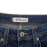 Vintage Levi's Jeans 572 Boot Cut Women Stretch Bootcut Size W27 L32, detail view 3, image 5 of 7