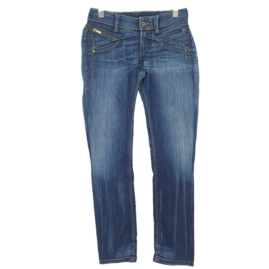 Vintage Levi's jean 570 Femme stretch classique droit taille W30 L32