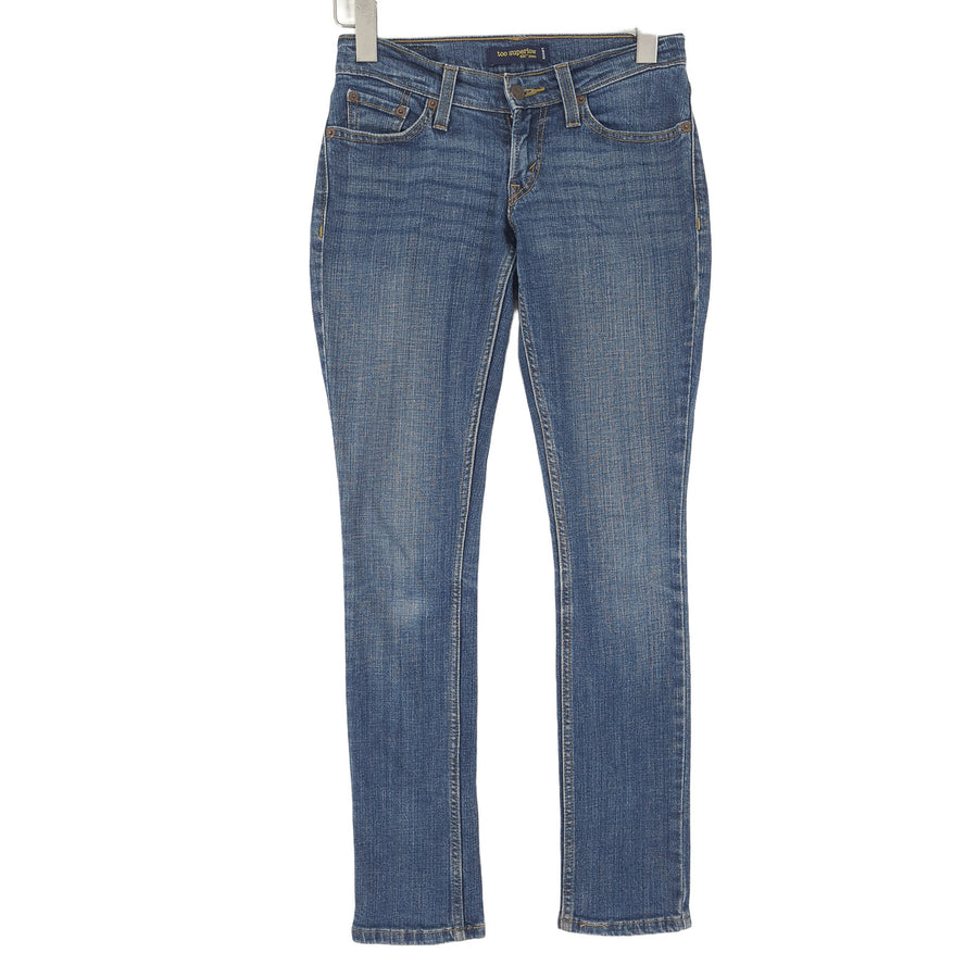 Vintage Levi's jean 524 Girls Femme stretch classique bootcut taille W27 L30