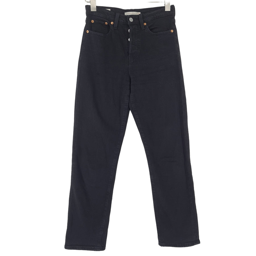Vintage Levi's jean Wedgie droit Femme stretch classique taille W25 L28