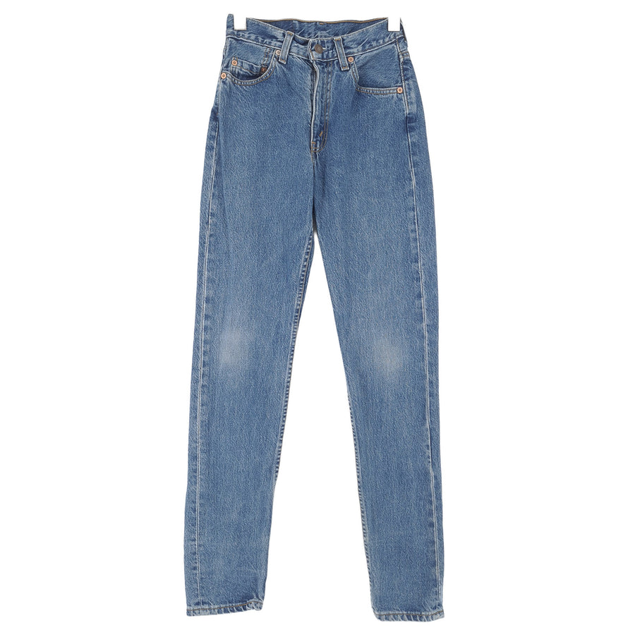 Vintage Levi's jean 534 02 Femme slim droit taille W27 L32