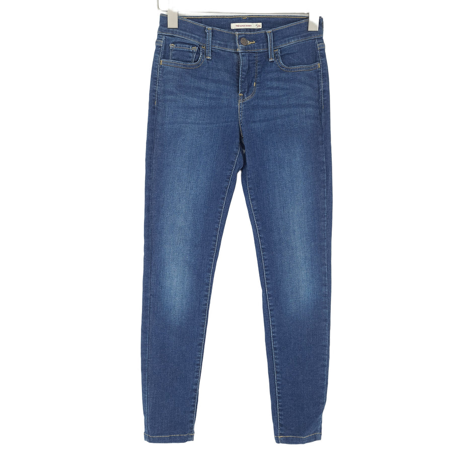Levi's jean 710 Super skinny Femme stretch slim taille W26 L26