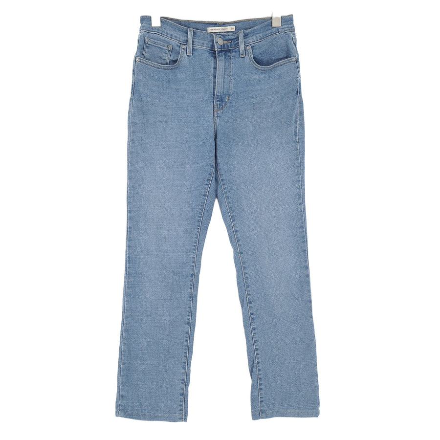 Vintage Levi's jean 724 High Rise droit Femme slim taille W28 L28