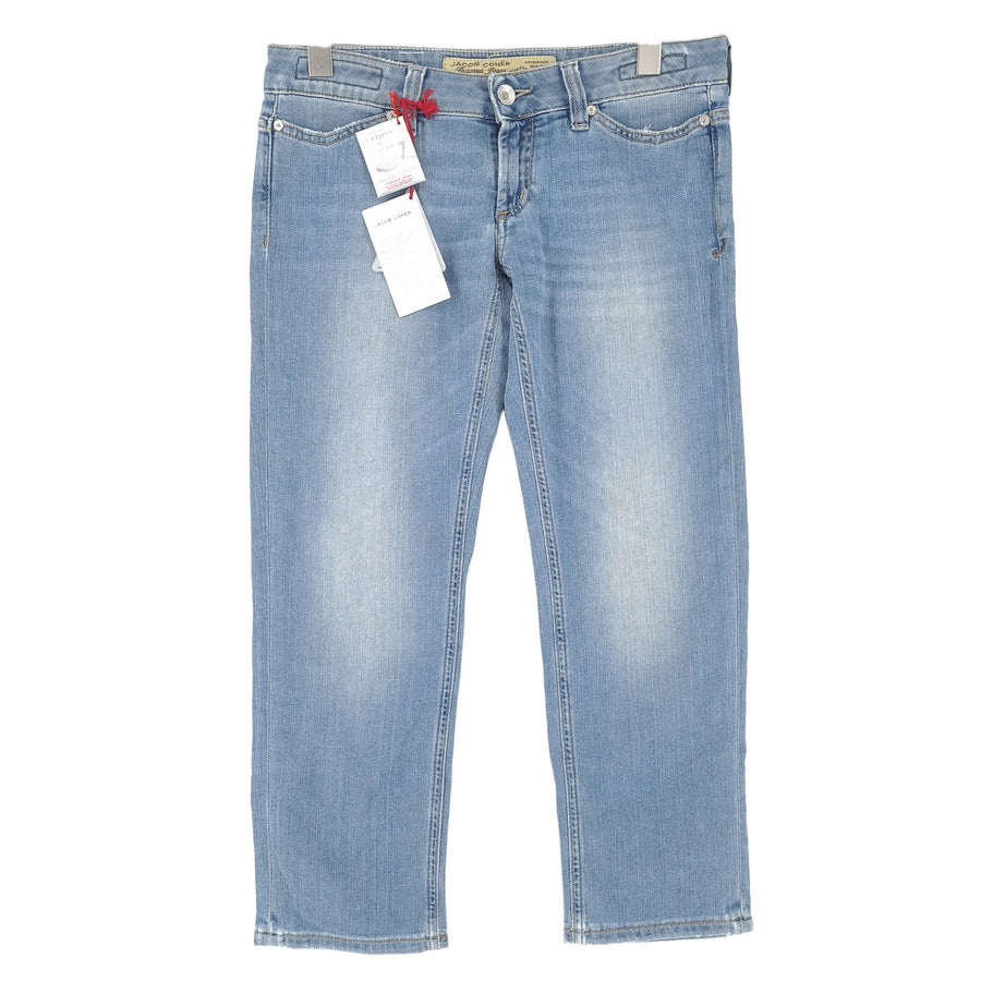 Jacob Cohen jeansy J753 Damskie elastyczne regularny Cropped rozmiar W29 L28