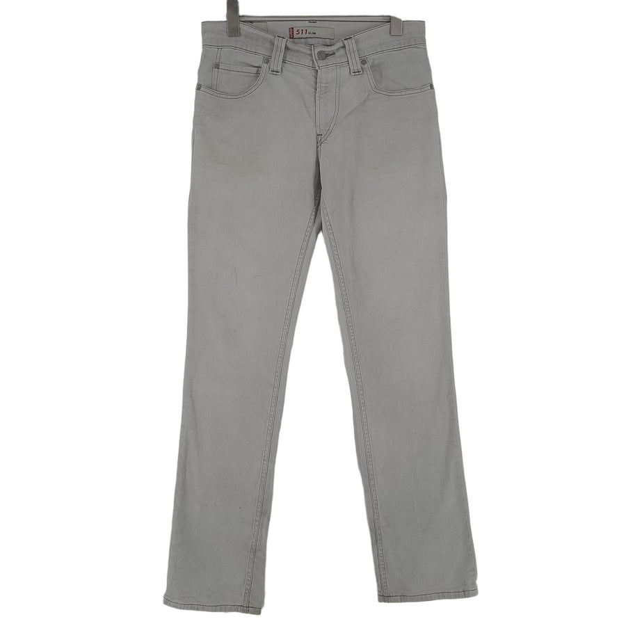 Vintage Levi's Jeans 511 Slim Fit Herren Stretch Straight Leg Größe W32 L32