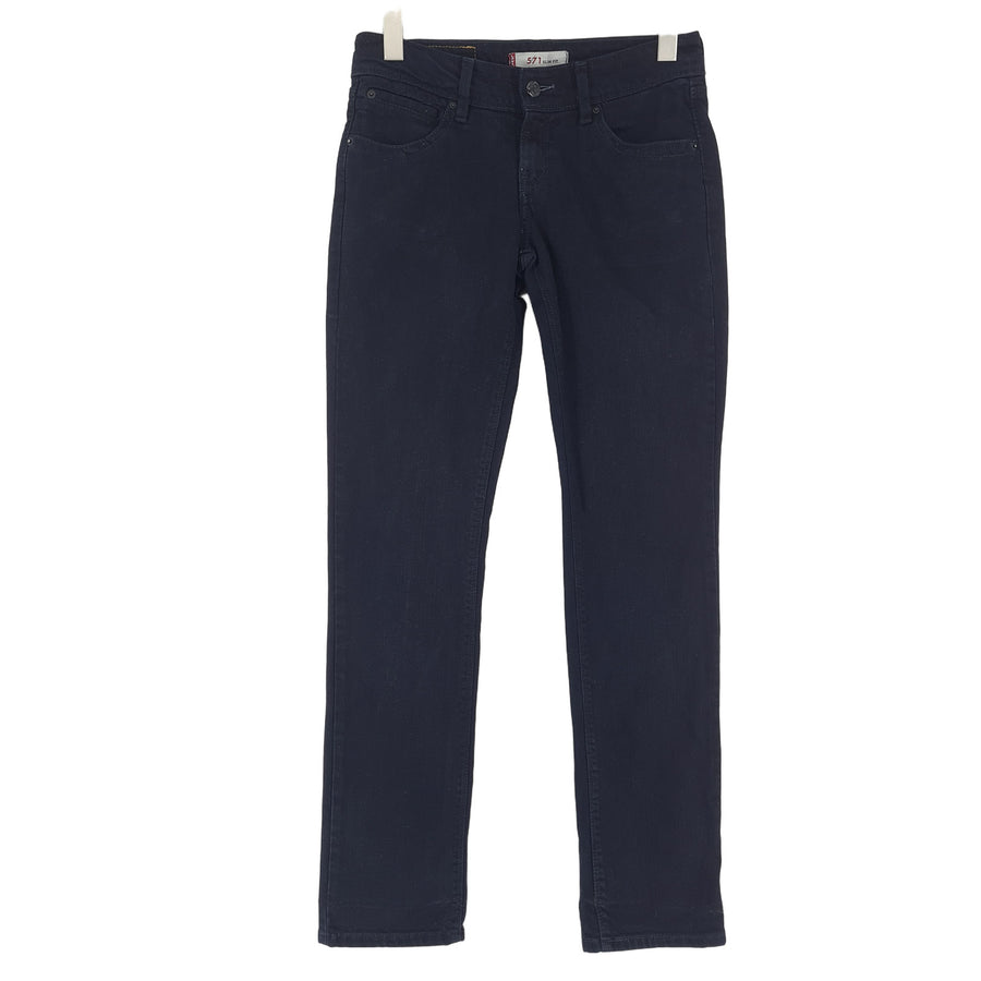Vintage Levi's jeansy 571 dopasowany krój Damskie elastyczne proste rozmiar W29 L32