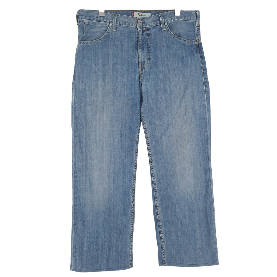 Vintage Levi's jeansy 503 luźny Męskie luźny proste rozmiar W34 L30