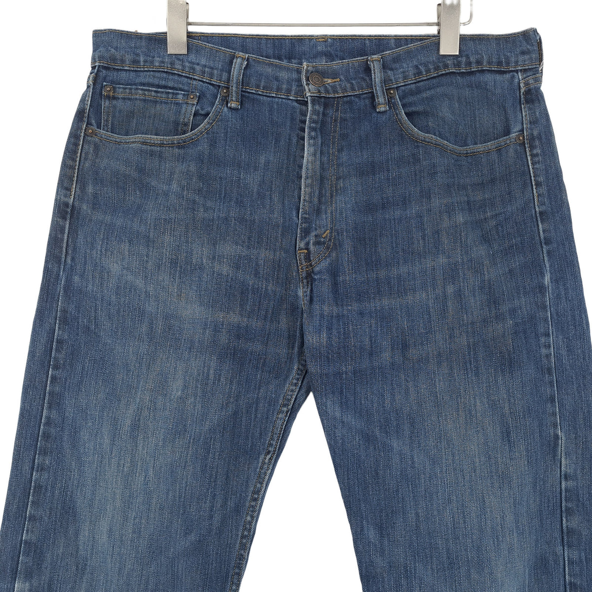 Vintage Levi's Jeans Men Stretch Regular Straight Size W36 L34, back view, image 2 of 9