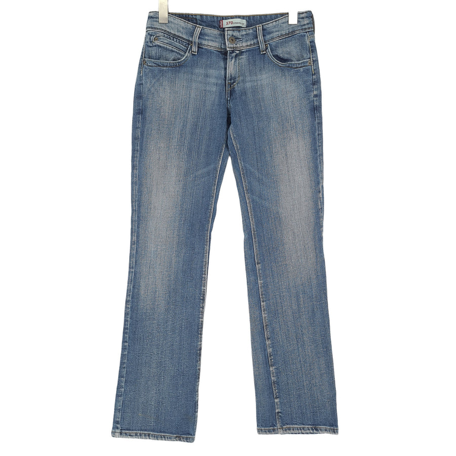 Levi's jean 570 droit Fit Femme stretch classique taille W30 L32