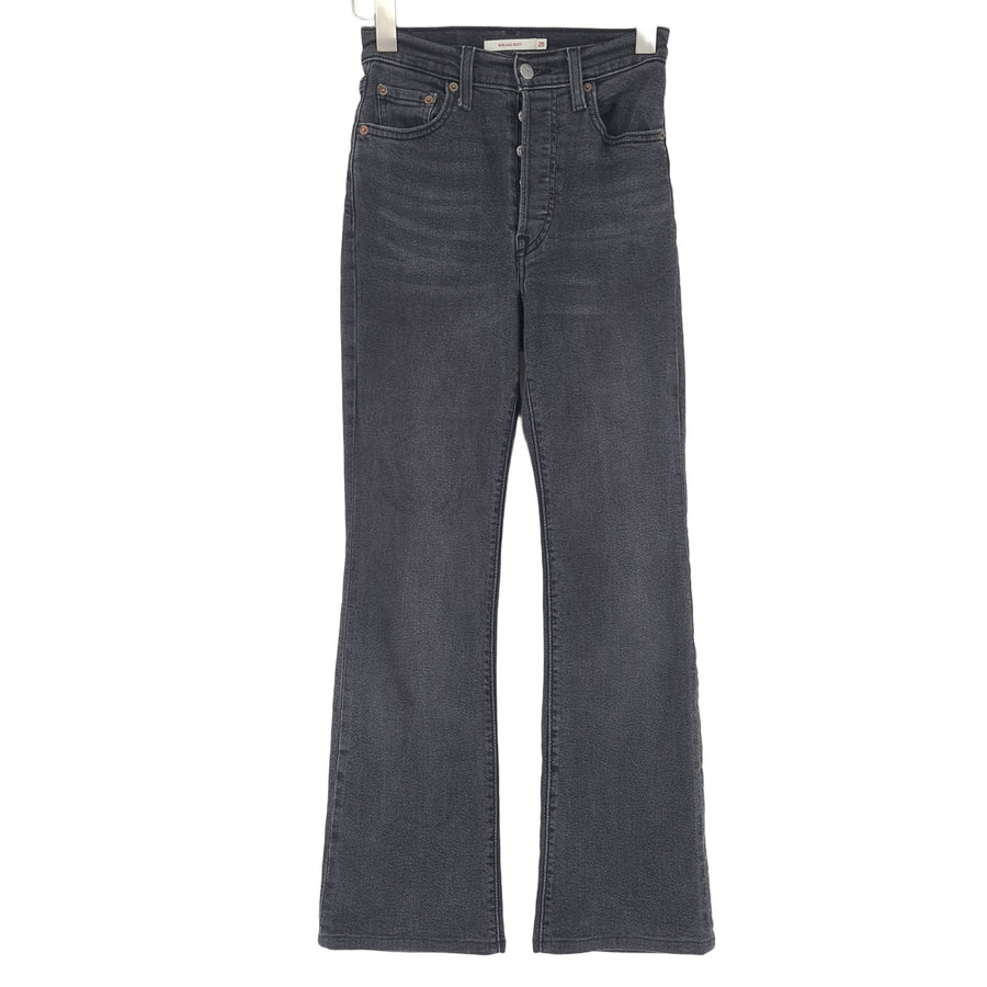 Vintage Levi's jean Ribcage Boot Femme stretch slim bootcut taille W25 L30