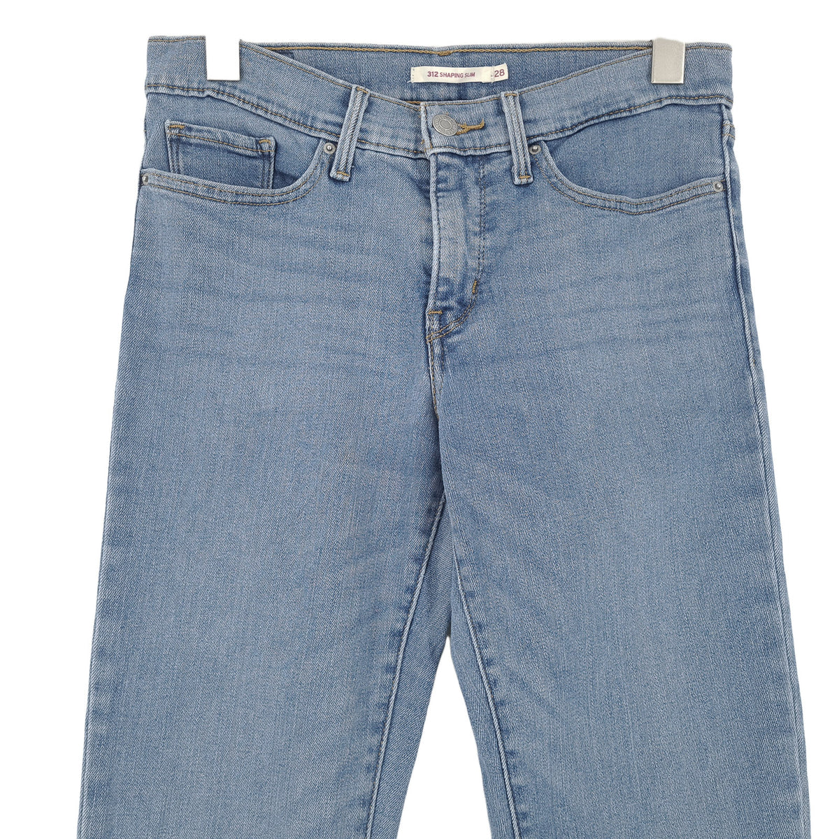 Levi's Jeans 312 Shaping Slim Women Stretch Skinny Size W28 L32, back view, image 2 of 10