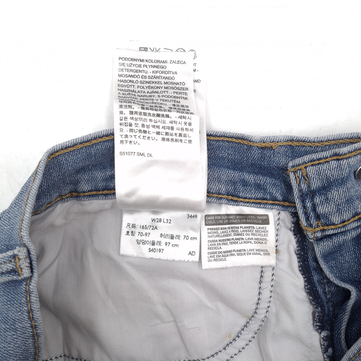 Levi's Jeans 312 Shaping Slim Women Stretch Skinny Size W28 L32, detail view 8, image 10 of 10